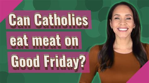 can catholic seniors eat meat on good friday